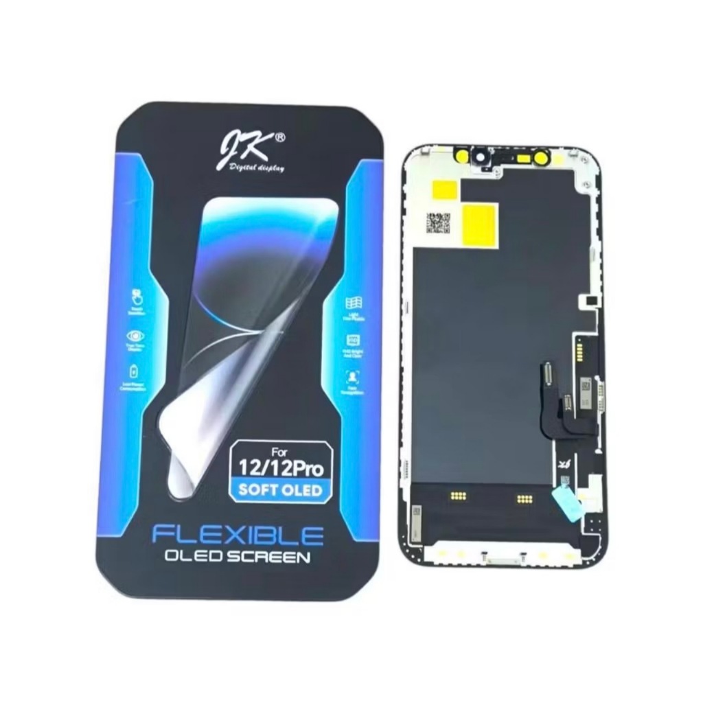 Tela Frontal Touch Display Para IPhone 12 12 Pro 100% JK Soft Oled - Envio Imediato.