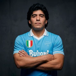 Camisa Napoli 1989-90 Retrô Maradona Masculino Oficial