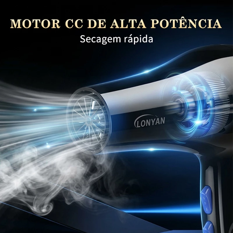 Secador Profissional Lonyan 8020 — foto 3
