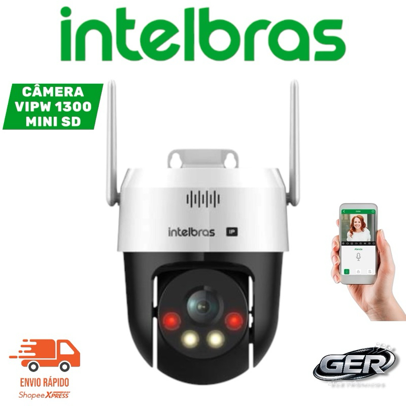 VIPW 1300 MINI SD Câmera mini speed dome Wi-Fi profissional