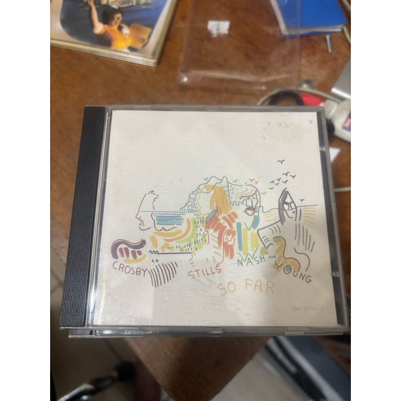 Cd Crosby Stills Nash Young So Far 1974 Folk Rock Importado