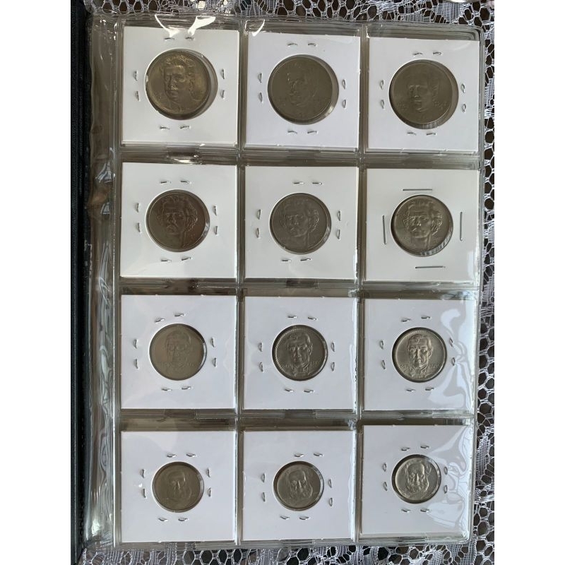 Série ilustre flor de cunho, 100, 200, 300 e 400 reis de 1936, 1937 e 1938