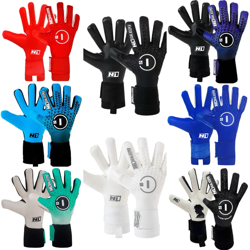 Luva de Goleiro Profissional Scorpius 2.0 N1 Goalkeeper Brasil Original Futebol Futsal Society Latex + Brinde Case