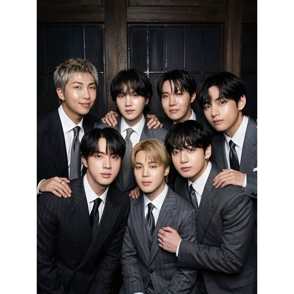 Poster BTS - Arirang - BTS - Kpop - BoyGroupo - Cantores - Rappers - BTS