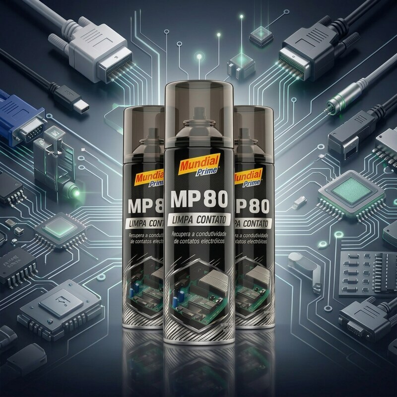 Spray Limpa Contato MP80 300ml Profissional Alta Eficiência