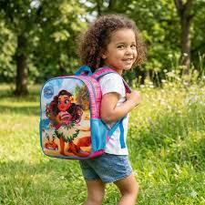 Mochila Rodinha ou de costas com alças Moana Infantil Escolar Menina Princesa Mar Sortido Princesa Do Mar