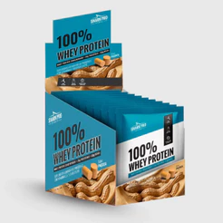100% Whey Protein Sache Shark Pro 40g C/10 Sachês - Sabor Paçoca