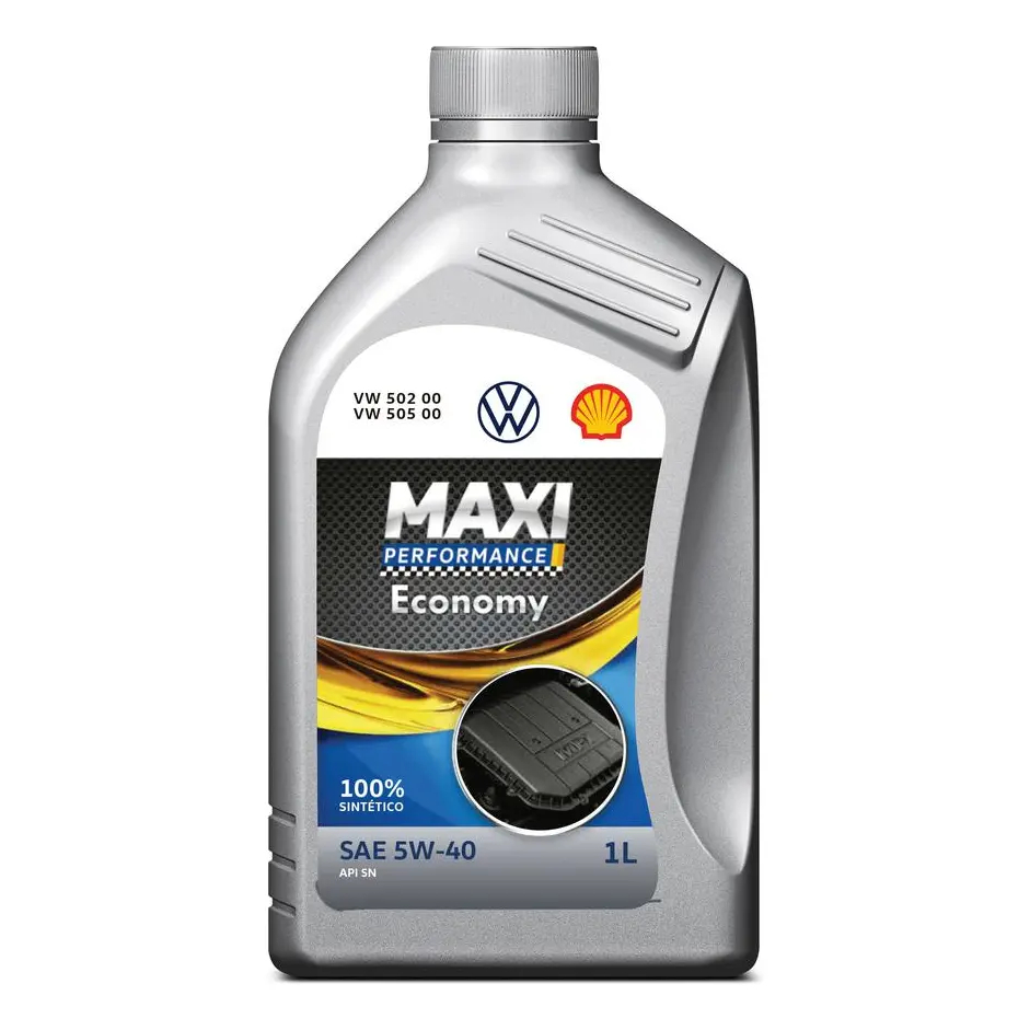 1 Óleo Shell Maxi 5w40 502 00 Orig Vw Gjzz502m2bra