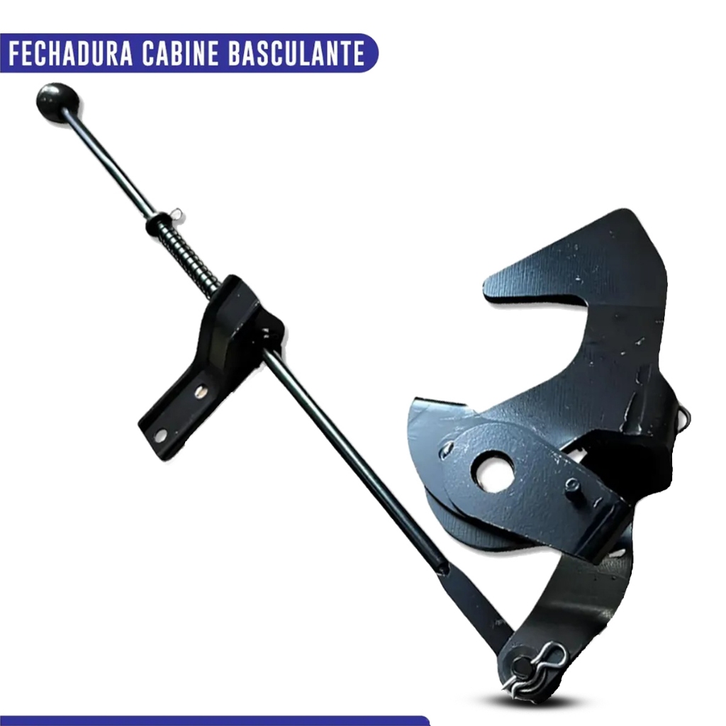 Fechadura Cabine Ford Cargo 85 a 2019 Basculante Mecânica · foto 2
