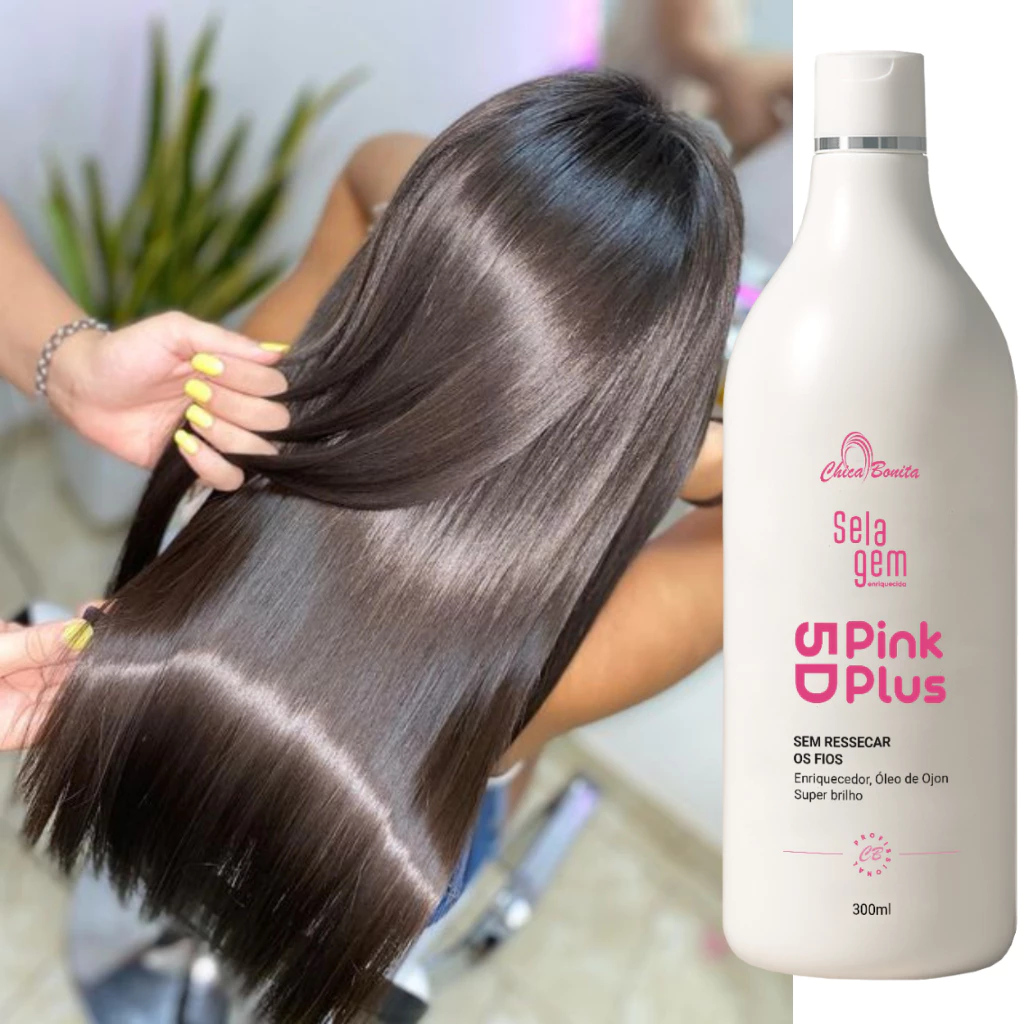 Marroquina 5D Pink Plus Profissional Chica Bonita - Alisa 100% Na Primeira Aplicação — imagem 1