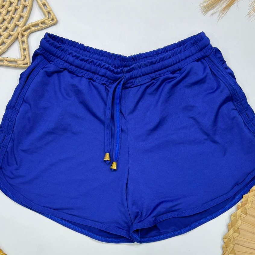 shorts bermuda feminino praia piscina academia fitness verão ao ar livre