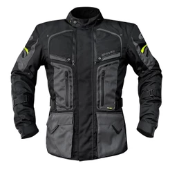 Jaqueta Moto Shiver Adventure Parka Impermeável Com Proteção C.E. 3 em 1 Big Trail Touring viagem forro removivel