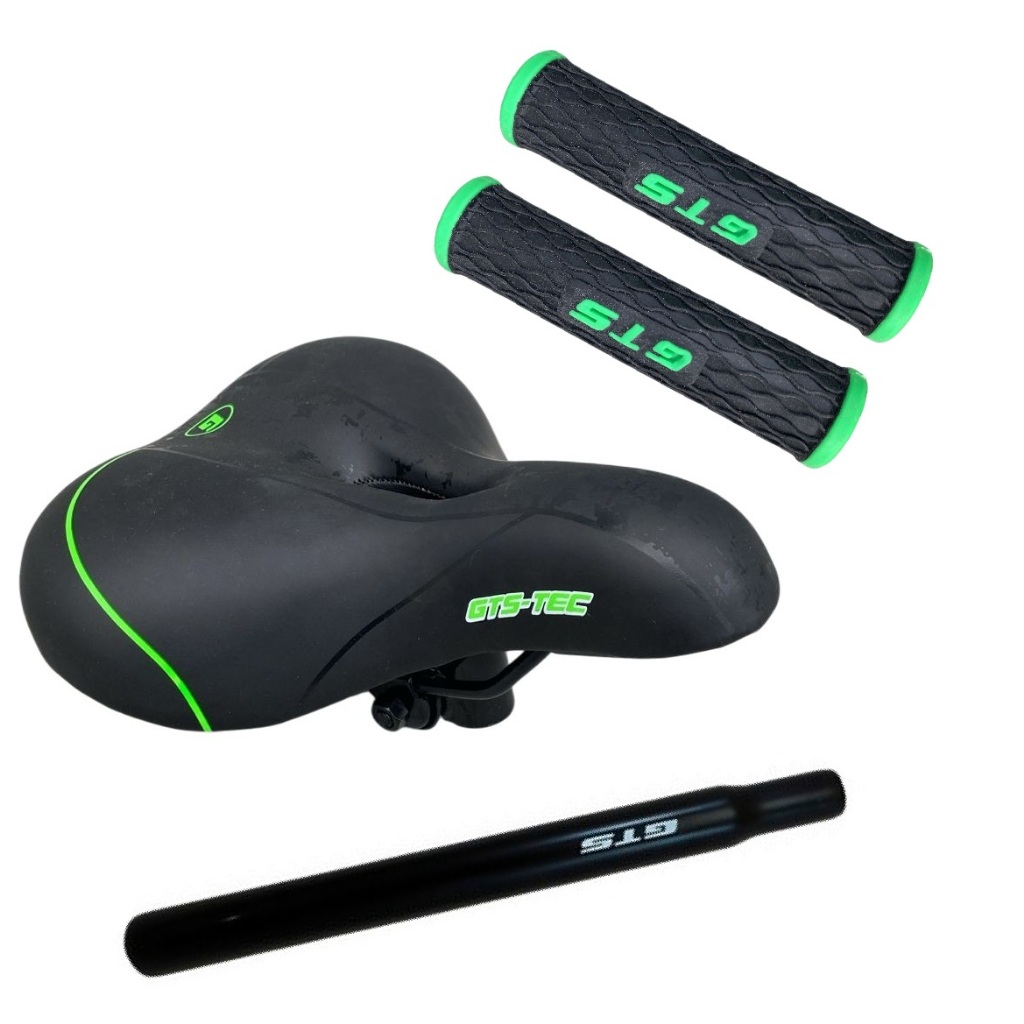 Kit Selim Manopla e Canote Largo Confort Gts Super Verde