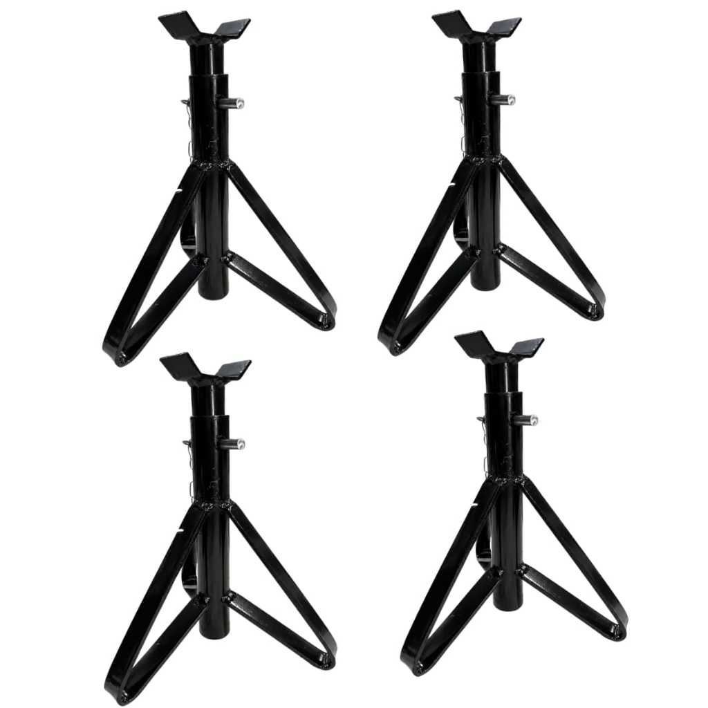 Kit 4 unidades Cavalete automotivo 2 toneladas
