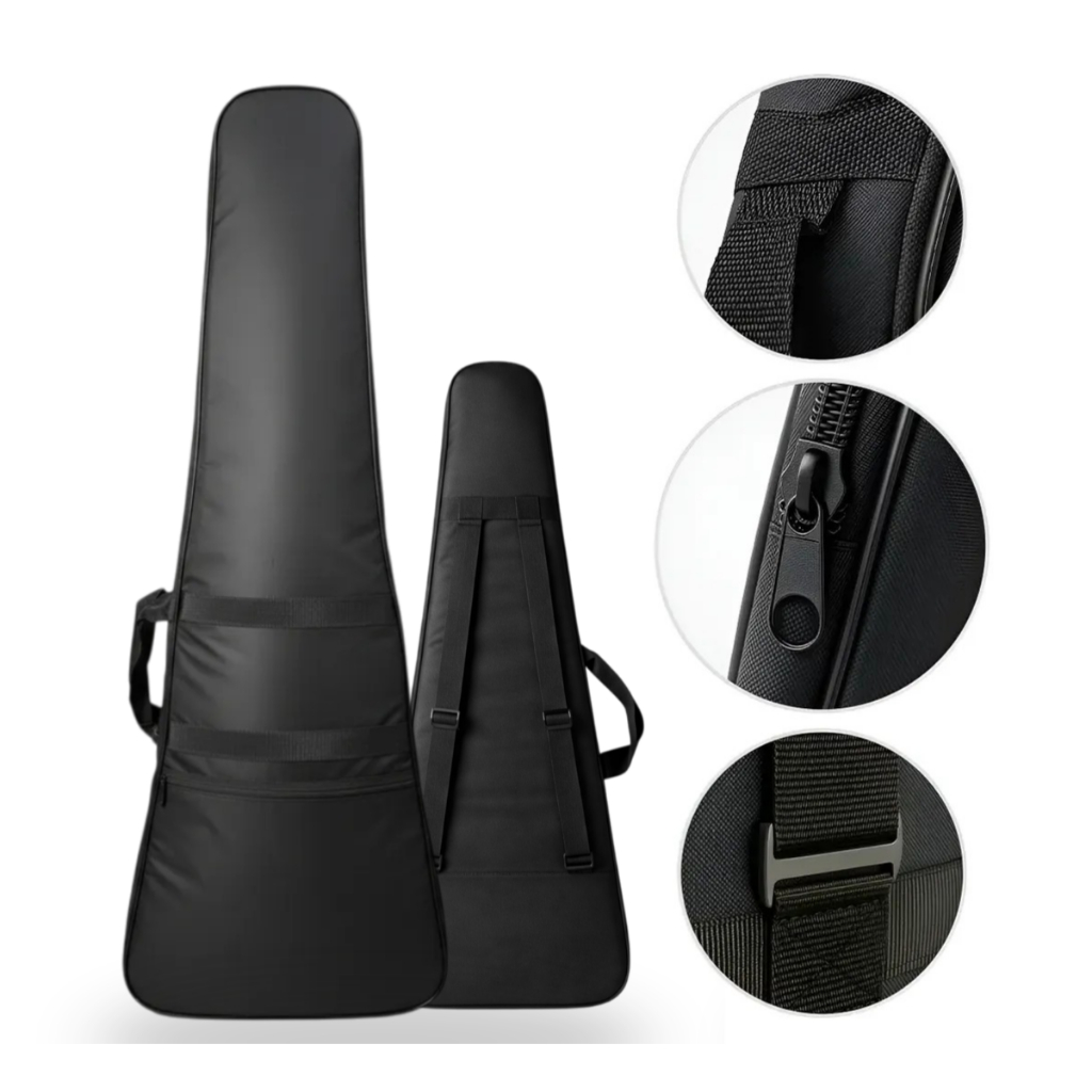 Capa De Contra Baixo Acolchoada Modelo Extra Luxo Case Bag Tagima Strinberg Giannini