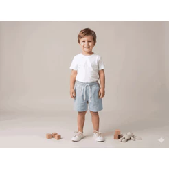 Bermuda Linho Infantil Juvenil Short Estilo Mauricinho Premium 02 ao 16