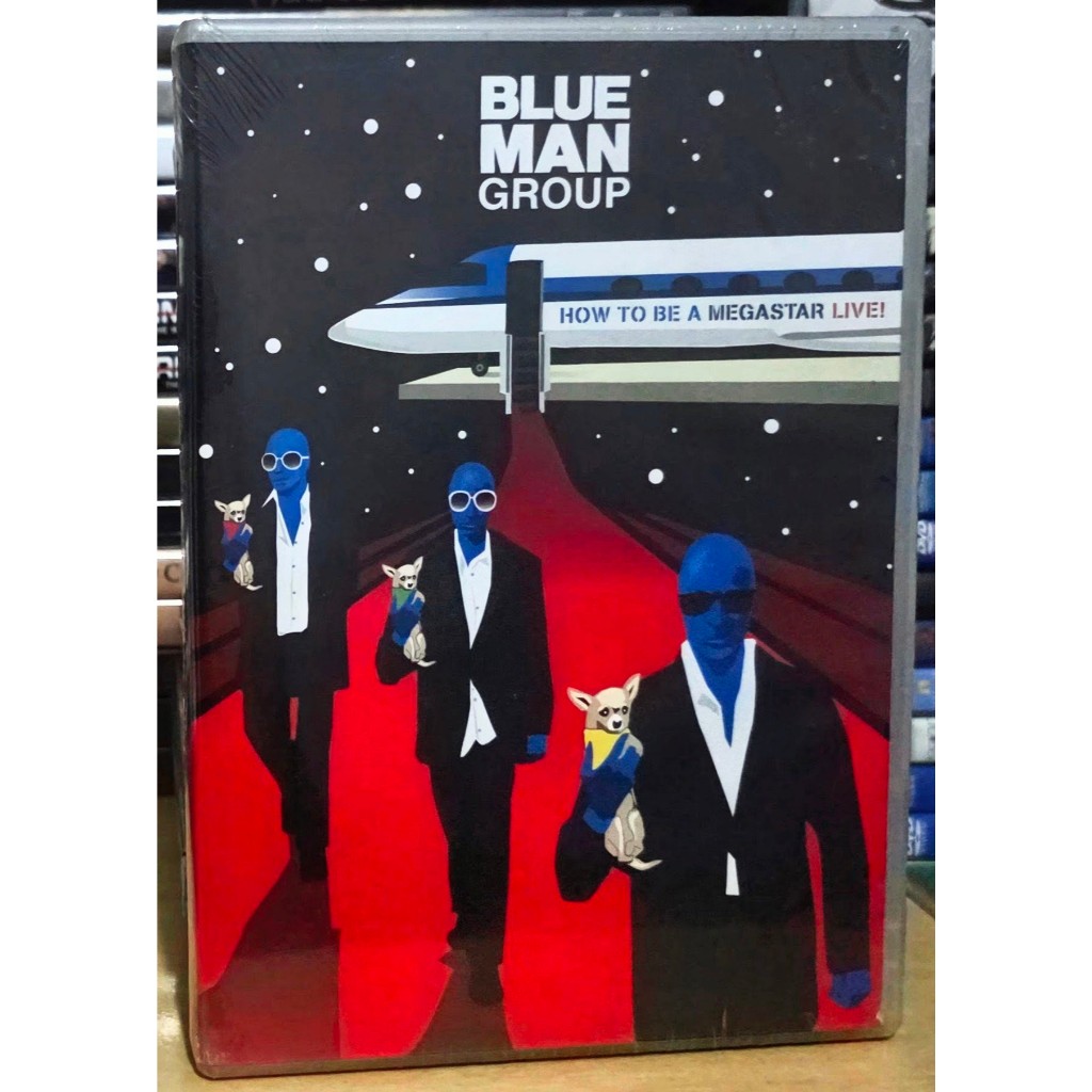 DVD + CD Blue Man Group - How To Be A Megastar Live (Original Lacrado)