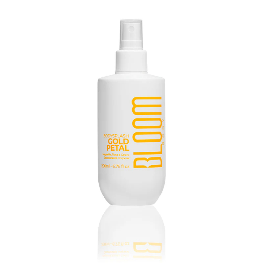 Imagem Body Splash Gold Petals Bloom Feminino 200ml Desodorante Colônia Floral Frutado