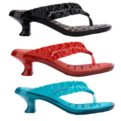Sandalia Melissa Thong Kitten Heel + Ganni - 38154