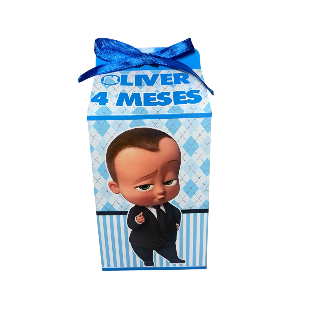 🎉 Caixinha Milk Personalizada – Tema PODEROSO CHEFINHO -CASTANHO