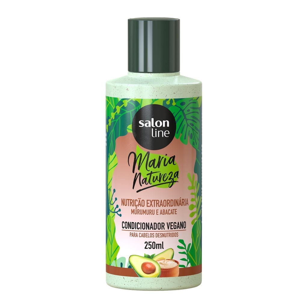 Caixa com 6 unidades de Condicionador Maria Natureza Nutrição Extraordinária Salon Line 250ml