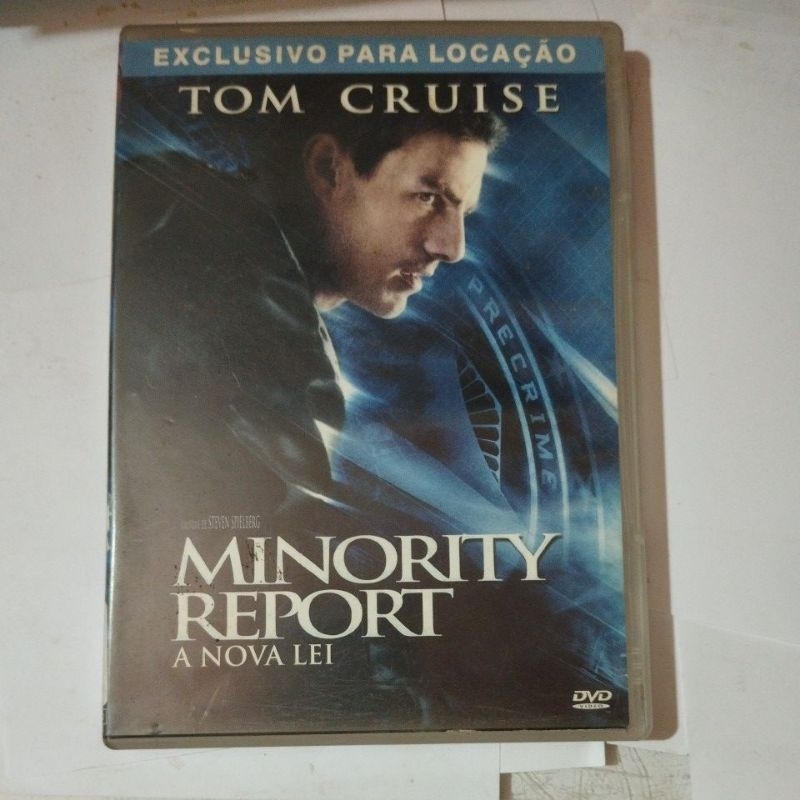 Dvd Minority Report - A Nova Lei - Original - Tom Cruise