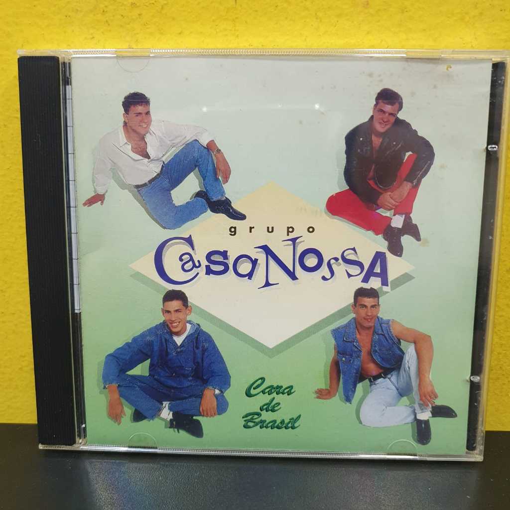 CD Grupo Casa Nossa - Cara de Brasil - Original e Raro de Achar - Ano 1995 Velas