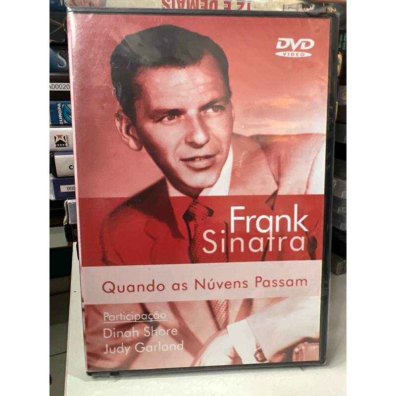 Frank Sinatra Quando As Nuvens Passam DVD Lacrado Musical Hollywood