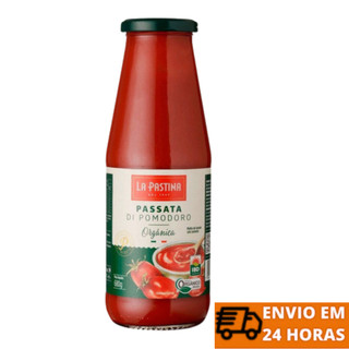 Passata Italiana Orgânica La Pastina Molho Di Pomodoro 680g