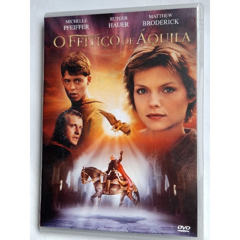 dvd filme o feitiço de aquila 1985 clássico anos 80 DUBLADO MIDIA NOVA