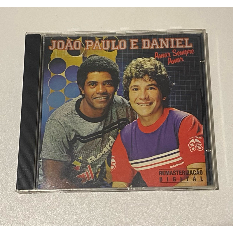 [SEBO] CD - João Paulo E Daniel - Amor Sempre Amor - Remasterizado - 1995:1997 - Daniel - Sertanejo - Raro
