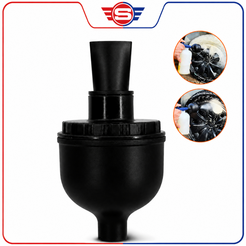 Bocal Gerador de Espuma Snow Foam Cannon Para Pulverizador Lavadora Alta Pressão Lavagem Automotiva