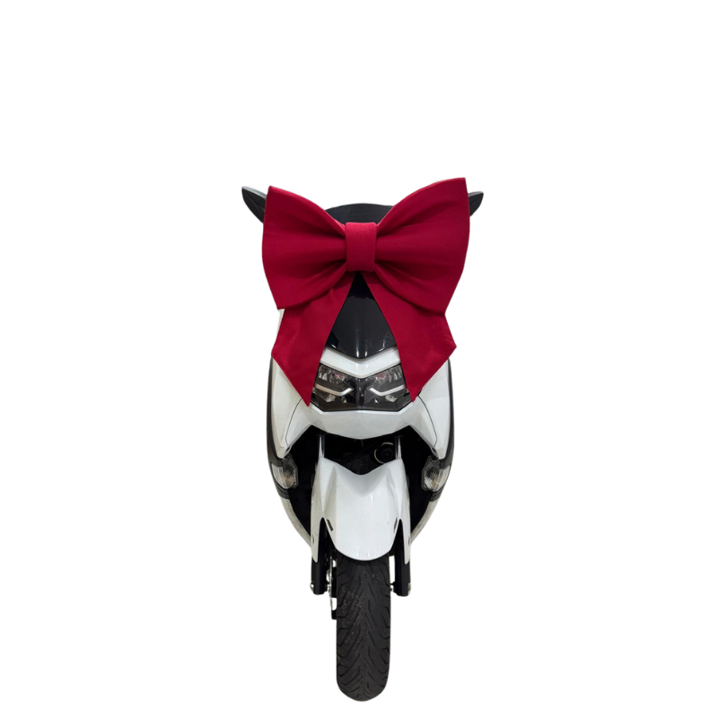 Laço Gigante Moto E Carro Decoração Natal Oxford Inauguração Fachada