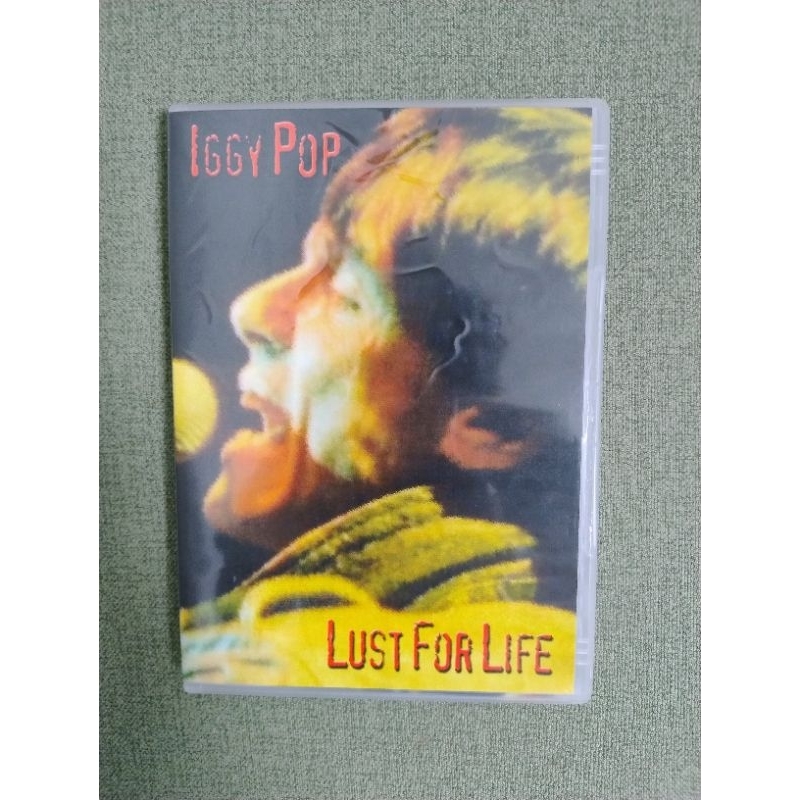 DVD Iggy Pop - Lust For Life - Importado Inglaterra raro - com encarte - oficial Rede ABC
