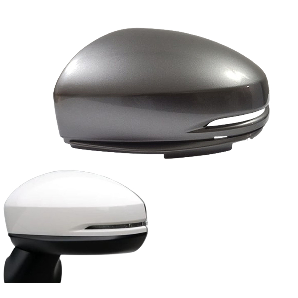 Capa Retrovisor Honda Fit City 2015 2016 2017 2018 2019 2020 2021 Cinza Iridium Esquerdo