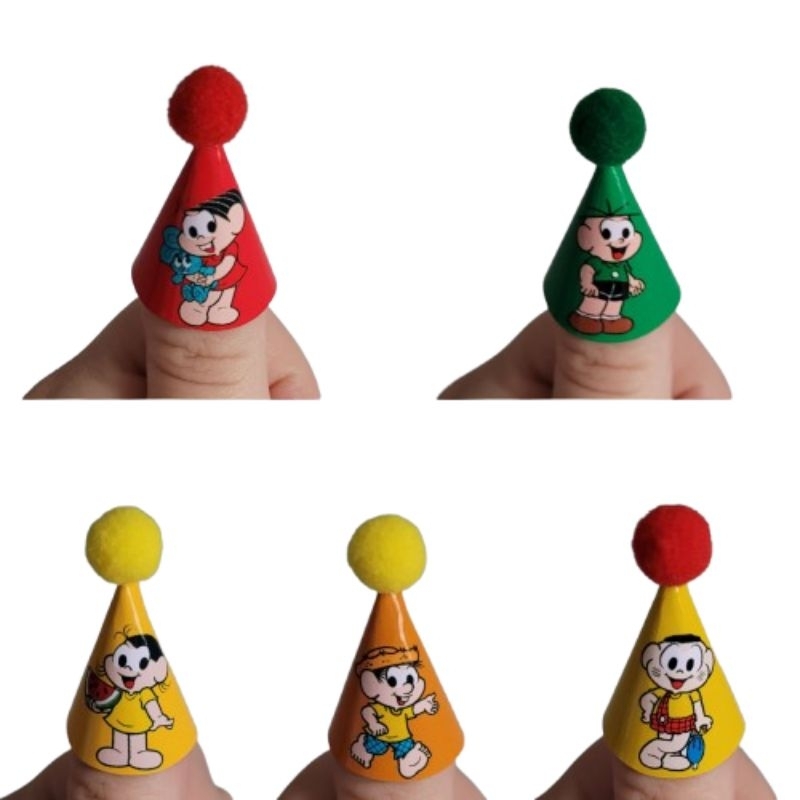 Mini chapéus para docinhos Turminha/ kit