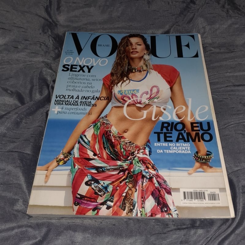 Revista Vogue 2016 - Gisele bundchen