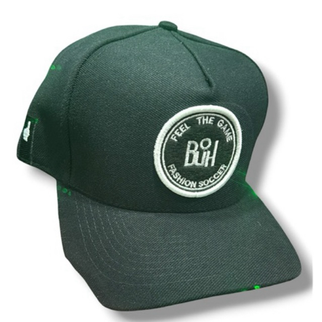 boné cap Buh PREMIUM/ unissex masculino feminino/jogador caro/forro personalizado/modelo snapback/bordado/aba meia reta