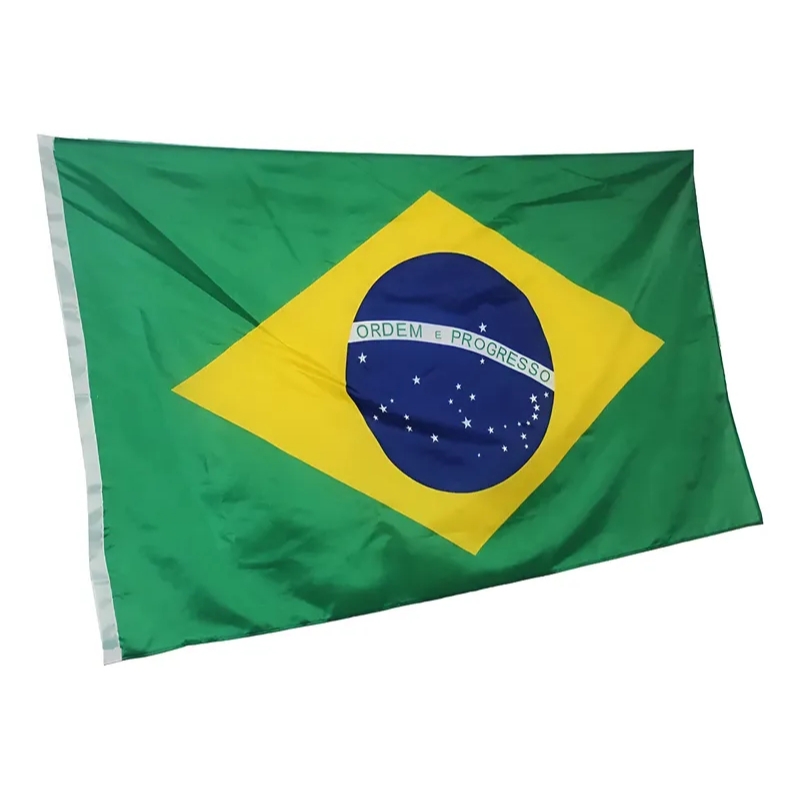 Bandeira Do Brasil Grande Copa Do Mundo 150x90cm Torcedor