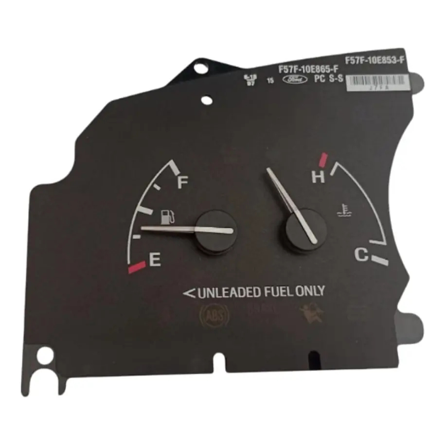 INDICADOR COMBUSTIVEL E TEMPERATURA F- 250 F-4000 COM MARCAS OXIDACAO DEVIDO AO TEMPO NO ESTOQUE