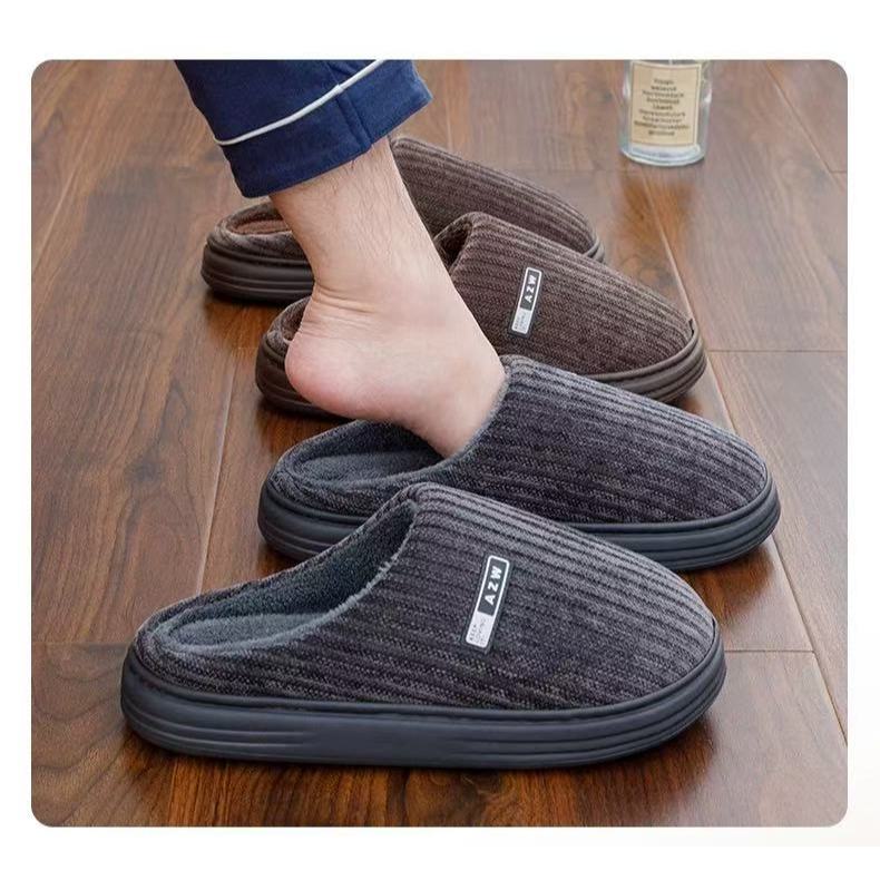 Sapato Sport/Chinelo pantufa com pelo inverno adulto masculino/PTF06-148