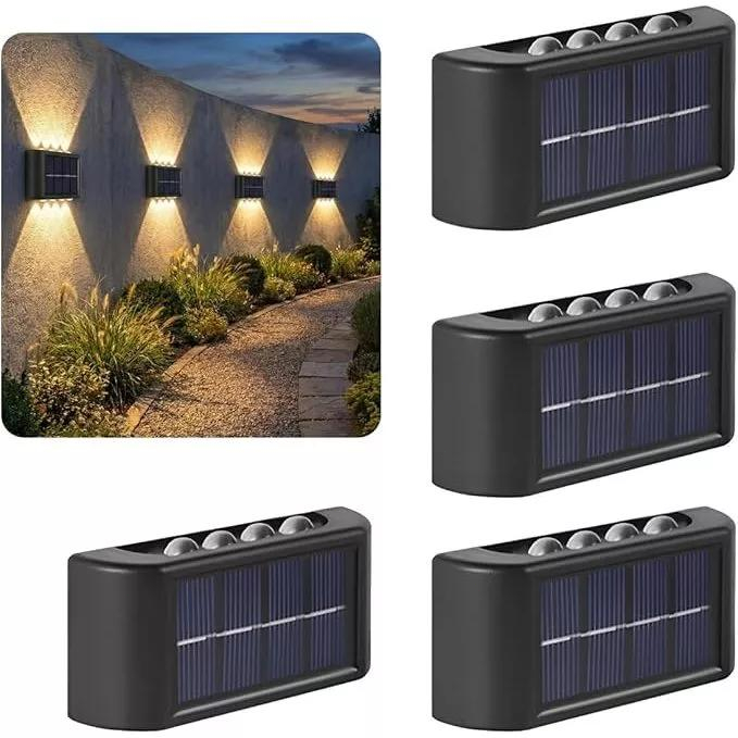 Luminária Solar Externa Resistente à Água – Sensor de Presença, Economizadora de Energia para Casa e Jardim
