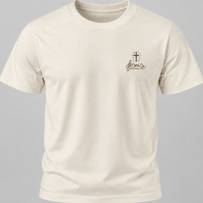 Camiseta Básica Cristã Pérola Leão de Judá T Shirt Unissex Premium Algodão Malha Casual Streetwear Destaque Estampada