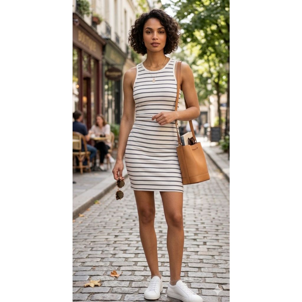 Vestido Canelado Curto “Perfect Body” - “Day & Night”