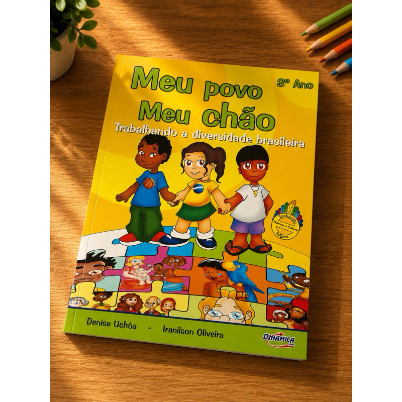 Livro Meu Povo Meu Chão 3º Ano – Diversidade Brasileira | Didático Escolar