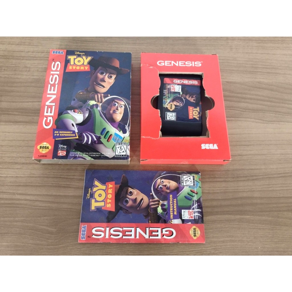 Toy Story Original Completo Para Genesis Mega Drive