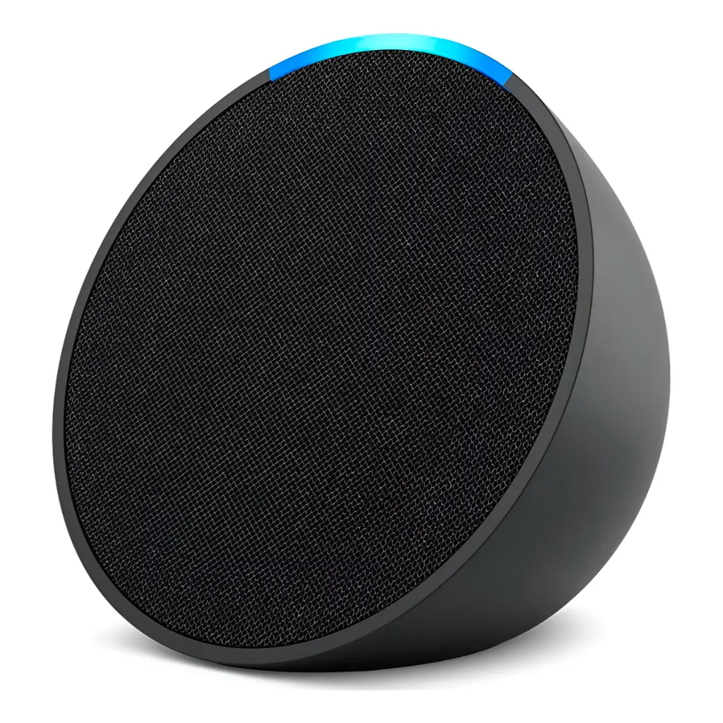 Alexa Echo Pop Amazon Original Smart Speaker Bluetooth Wi-Fi Assistente Virtual