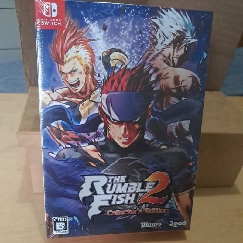 the rumble fish 2 collectors edition nintendo switch!