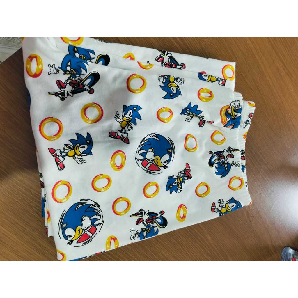 Calça pijama Infantil Estampada de Malha Masculino e Feminino Estampas Sortidas