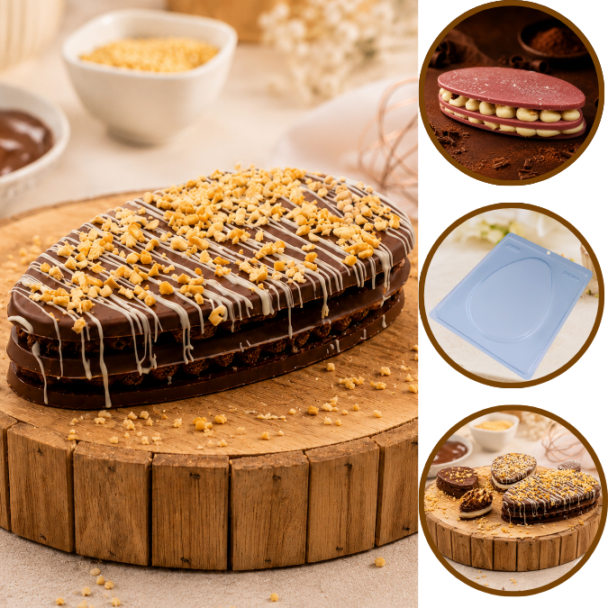 1~10 Forma BWB ovo tablete de Páscoa tipo 500g forma simples cod 9859 (CHOCO)